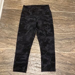 Lululemon grey camo leggings